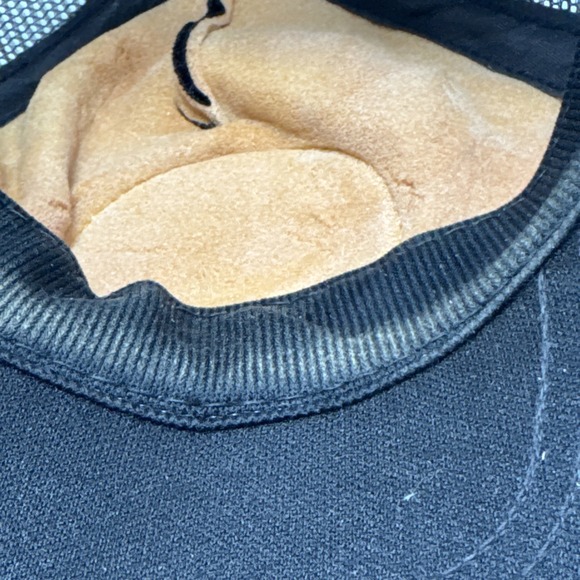 NRA Hat Mesh Snapback Trucker Black Gold Leaf  Emblem Cap Made in USA embroider - Picture 10 of 12